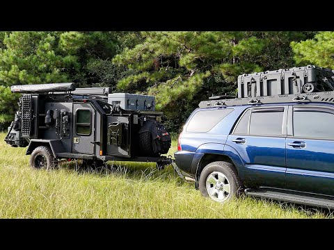 How I Turned My Off Grid Trailer into The Beast