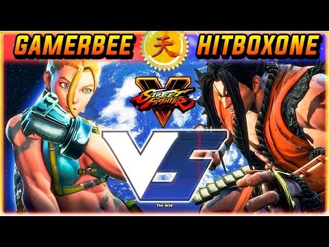 STREET FIGHTER V ✪  GAMERBEE(CAMMY) VS HITBOXONE(NECALLI) RANKED MATCH - SFV/SF5