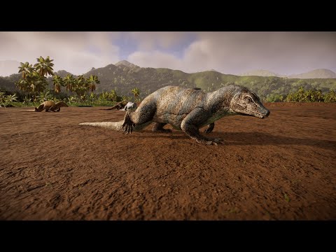 Ark Megalania - Dimetrodon Rig - Ark Ports - Jurassic World Evolution 2 Modding