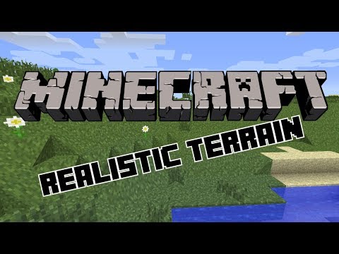 Minecraft: Realistic Terrain (Even Realistic Multiplayer Terrain)