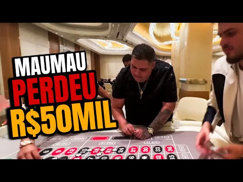 MAUMAU PERDEU 50 MIL REAIS AO VIVO - IRL JON VLOGS