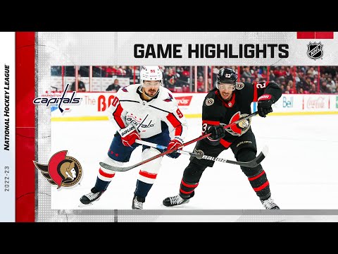 Capitals @ Senators 10/20 | NHL Highlights 2022