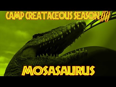 Netflix Jurassic world camp cretaceous season 4 MOSASAURUS