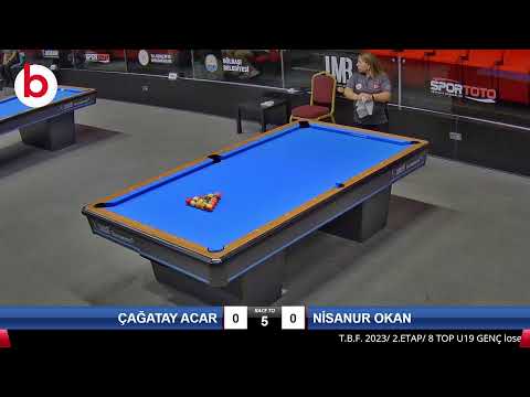 ÇAĞATAY ACAR & NİSANUR  OKAN Bilardo Maçı - 