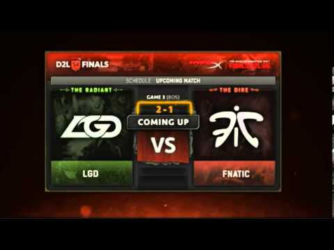 D2L S4 Finales LAN - Fnatic vs LGD.cn - Game 4