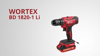 Cordless Drill WORTEX BD 1820-1 Li