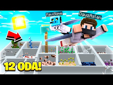 12 ODALI PARKUR - Minecraft w/MaviSlime