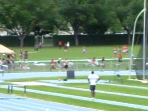 2009 National Qualifying 400m High Hurdles Big Red Express Young Men