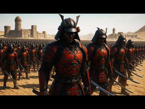 England vs Samurai vs 4,000,000 Zombies — Desert Three-Way War | UEBS 2