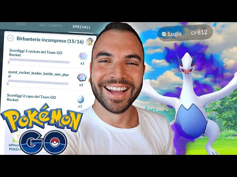 Come ottenere il SUPER RADAR ROCKET, SCONFIGGERE GIOVANNI e catturare LUGIA OMBRA! - Pokémon GO