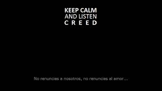 Away in Silence - Creed (Subtitulado - Español)