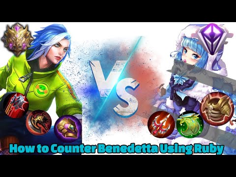 How to Counter Benedetta using Ruby | Top Global Ruby | Detailed Guide & Tutorial for Ruby | MLBB