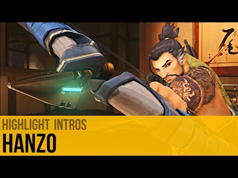 Overwatch | Hanzo Highlight Intros | Without UI