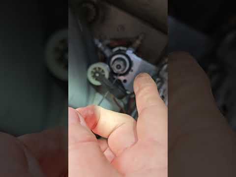 Amana dryer belt replacement--the drum stopped spinning