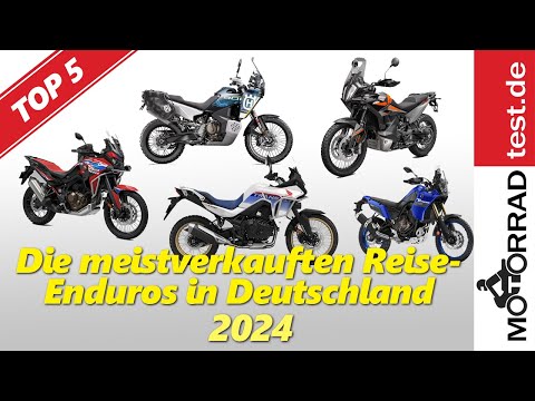 Meistverkaufte Reise-Enduros 2024 | Welches sind die beliebtesten Reise-Enduros in Deutschland?