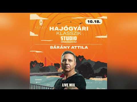 Bárány Attila @ Hajógyári Klasszik Studio Diszkószínház Symbol 2025.10.18. Live Mix