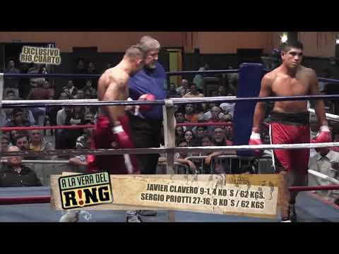 A LA VERA DEL RING / JAVIER CLAVERO VS SERGIO PRIOTTI (PARTE 2) RIO IV 28FEB15