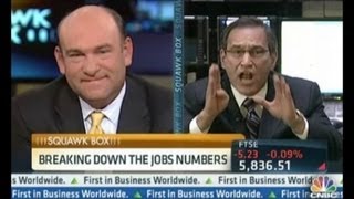 CNBC's Santelli Loses It Over Jobs Report Conspiracy Theory