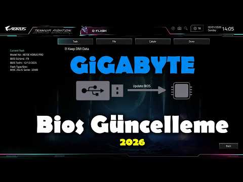 Tek Tıkla Bios Güncelleme ve Çözüm Yolları - Gigabyte Control Center