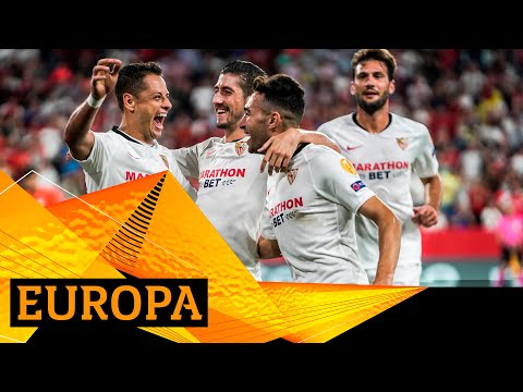 Los goles del Sevilla FC en la UEL 19/20