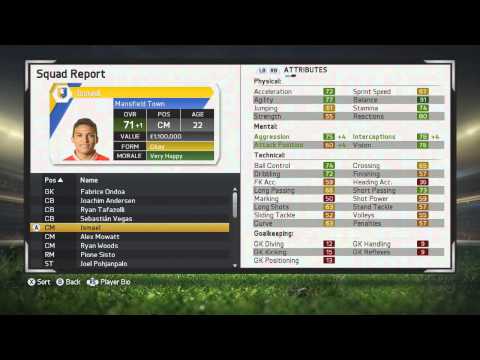 FIFA 15 Career Mode | Ismael Silva Lima | Player Growth Test