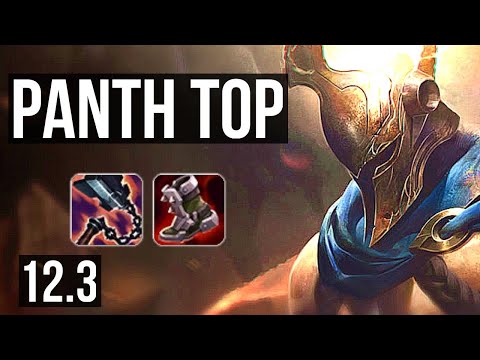 PANTHEON vs VIEGO (TOP) | 4.2M mastery, 3/1/7, 600+ games | KR Master | 12.3