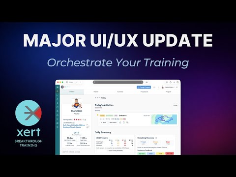 Orchestrate Your Training with Xert |  Major UI & Usability Update