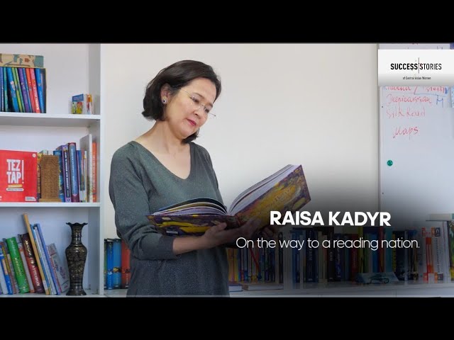 Raisa Kadyr: On the way to a reading nation