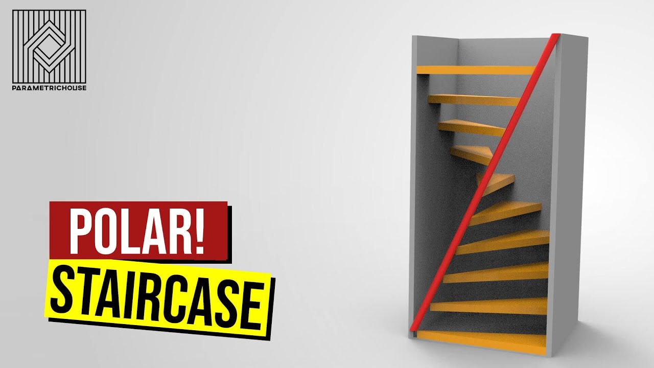 Parametric Stair (Rhino Grasshopper Tutorial)