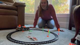 Review of the JUQU Electric Train Set for Kids Ages 4-8 – Christmas Tree Train Set with Locomotive