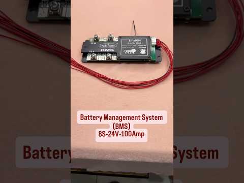 Pulstron 8S-24V-100A / Lithium LiFePo4 (LFP) / Battery Management System (B M S)