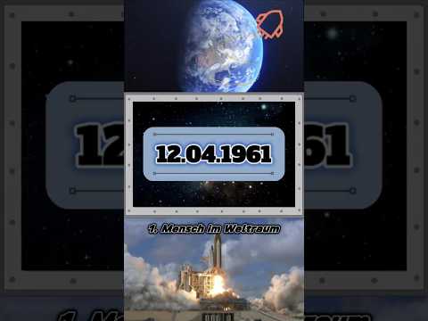 🚀 Der erste Mensch im All – Juri Gagarins Blick auf den „blauen Planeten“  #onthisday  #fakten