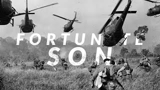 Video thumbnail of "Fortunate Son - CCR (added UH-1 Huey Effect)"
