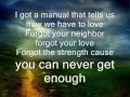 Bush-Afterlife Lyrics