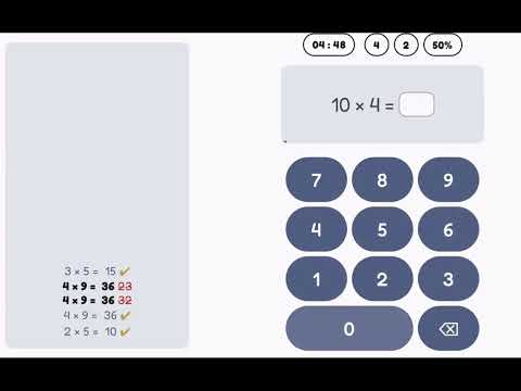 Math Coach: table math
