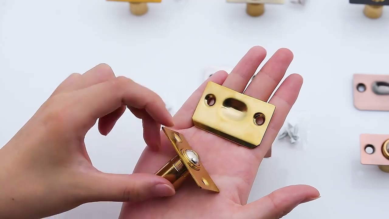 Chốt Bi Tự Khóa Cửa Âm