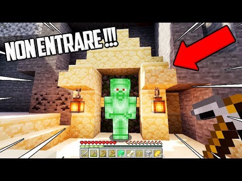 NON ENTRARE NEL TEMPIO DI GREEN STEVE !!! - Minecraft 1.14.4 ITA