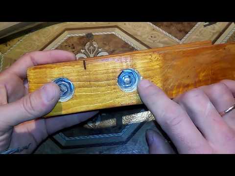 Самодельная струбцина из дерева (своими руками)