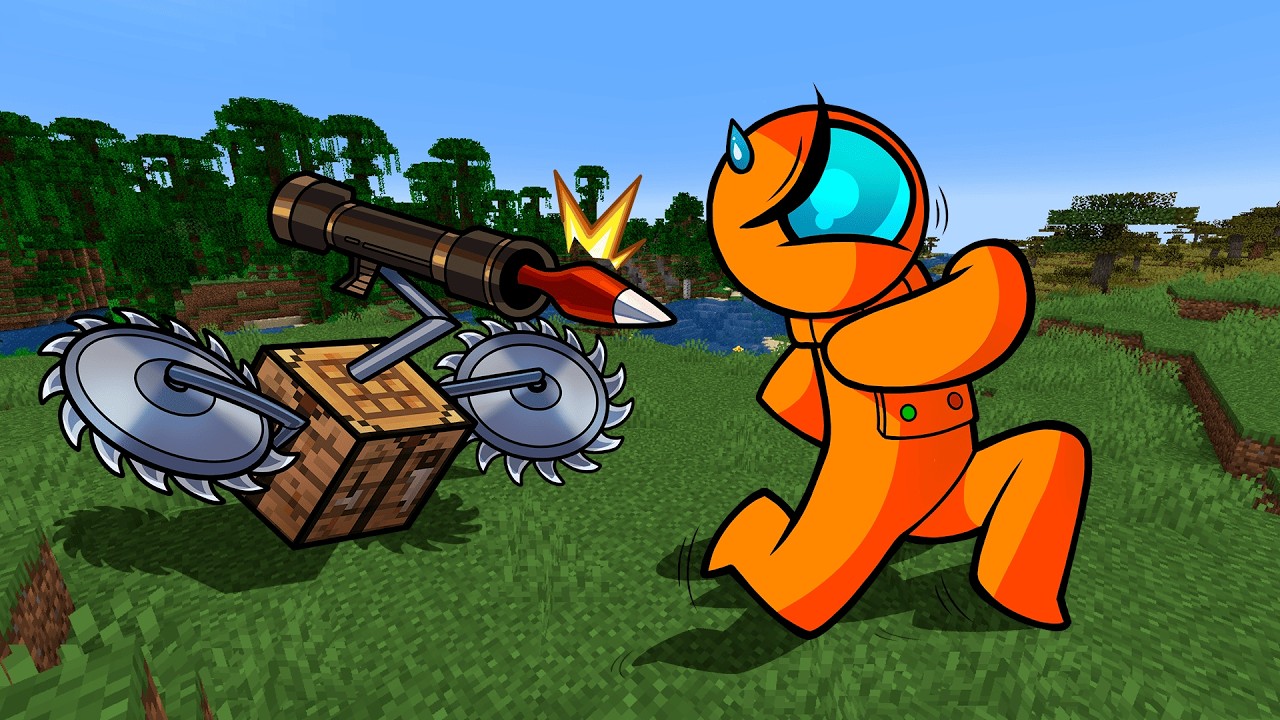 Minecraft mas TUDO tenta me matar