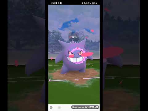 One great league Gengar vs Cliff (Machop/Gallade/Cradily) - Pokemon Go