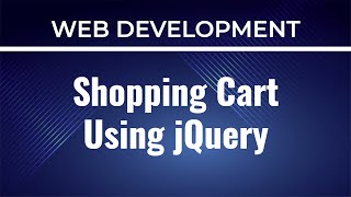 Shopping Cart Using jQuery