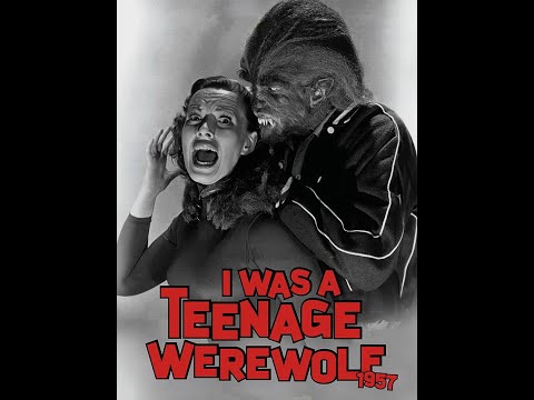 I Was a Teenage Werewolf (1957) Michael Landon, Teen Wolf! Cult Horror Classic!