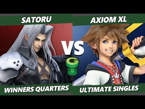 Game Underground Winners Quarters - satoru (Sephiroth) Vs. Axiom XL (Sora) SSBU Ultimate Tournament
