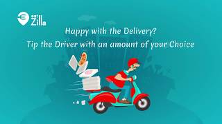Driver Tip Feature in Eatzilla - No. 1 Selling Food Delivery Solution