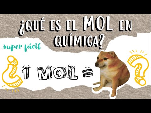 ¿Qué es un MOL? Número de Avogadro con Cheems y Doge
