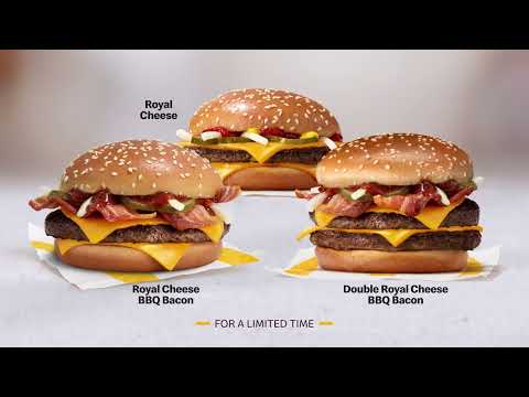 Royal Cheese BBQ Bacon