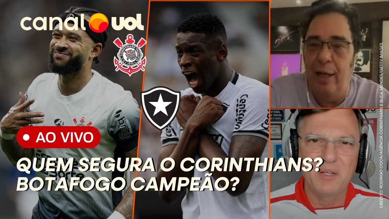 🔴 CORINTHIANS EMBALADO A UM PASSO DA LIBERTADORES! BOTAFOGO SERÁ CAMPEÃO BRASILEIRO HOJE? E+ AO VIVO