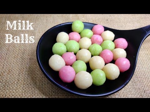 Milk Ball Recipe/Quick and Easy Sweets Recipe/Only 3 ingredients/Simis Kitchen