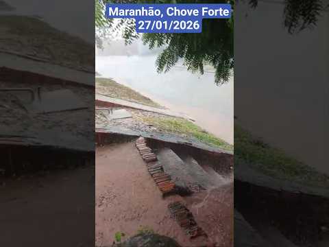 MARANHÃO, CHUVA FORTE, LAGO DA PEDRA 27/01/2026 #chuvas #turismo #chuva #sitio #vidanaroça
