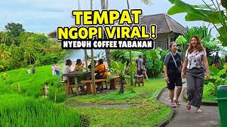 Download lagu NYEDUH KOPI TABANAN BALI ☕ Cafe Viral dengan Pemandangan Sawah Terindah! mp3